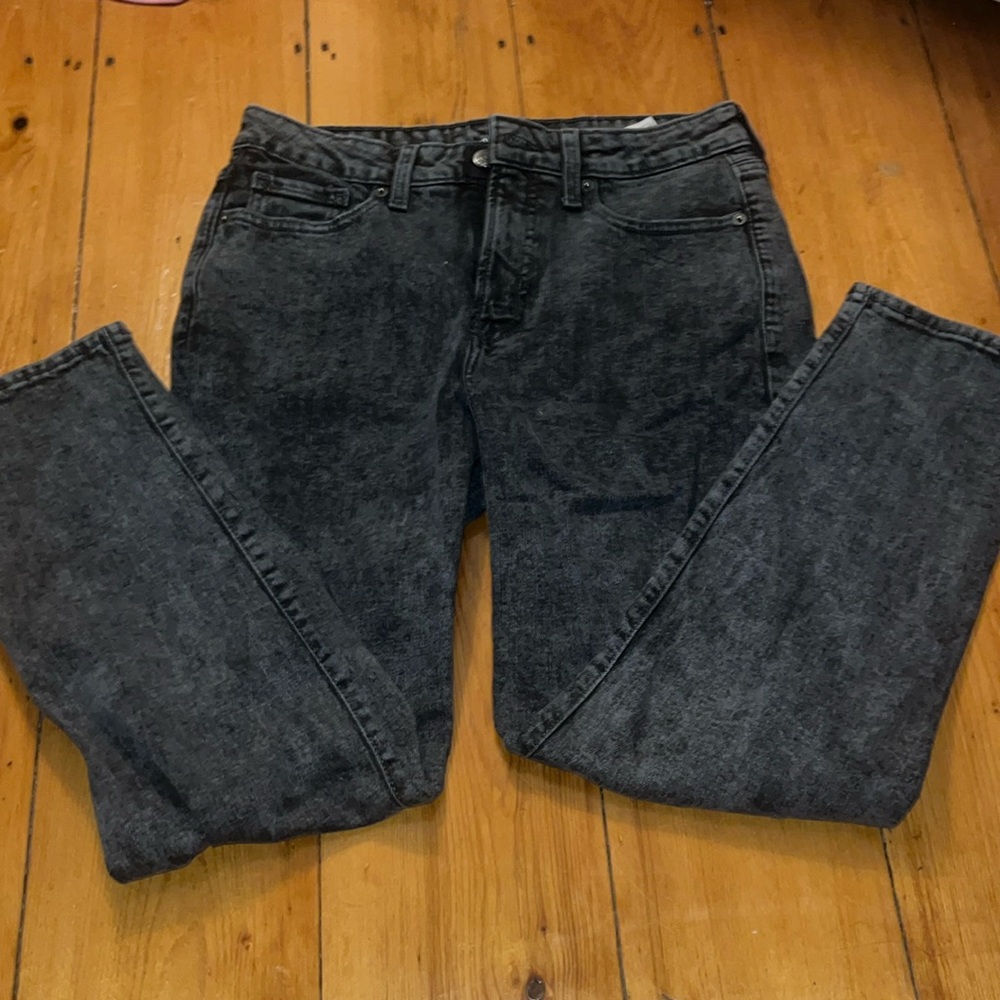 Old navy dark washed denim O.G straight legged jeans
